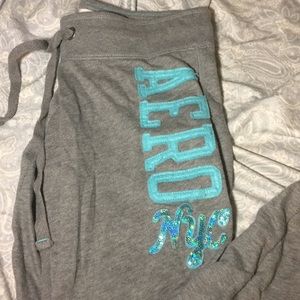 Small Gray Sweatpants Aeropostale
